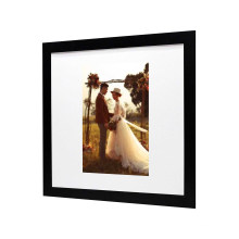 Amazon hot sale wholesale custom black frame display photo wedding picture frame for decoration